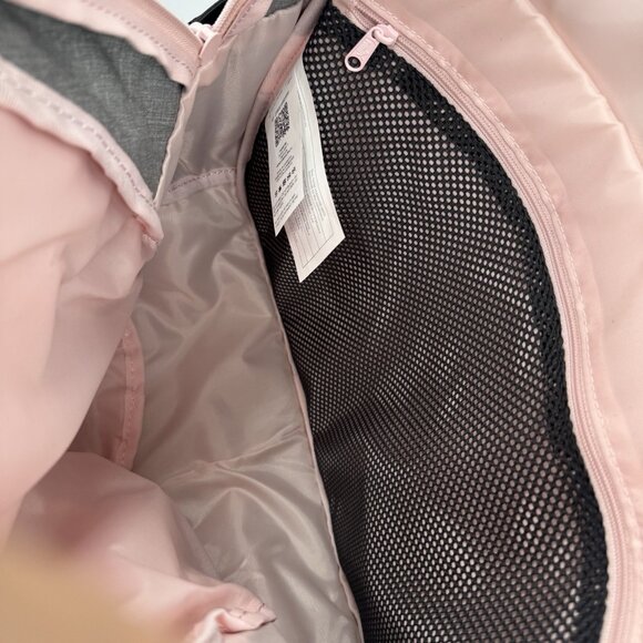 Puma Evercat Hybrid Backpack in Heather Grey/Pale Pink for Girl/Woman School Gym - Picture 9 of 15